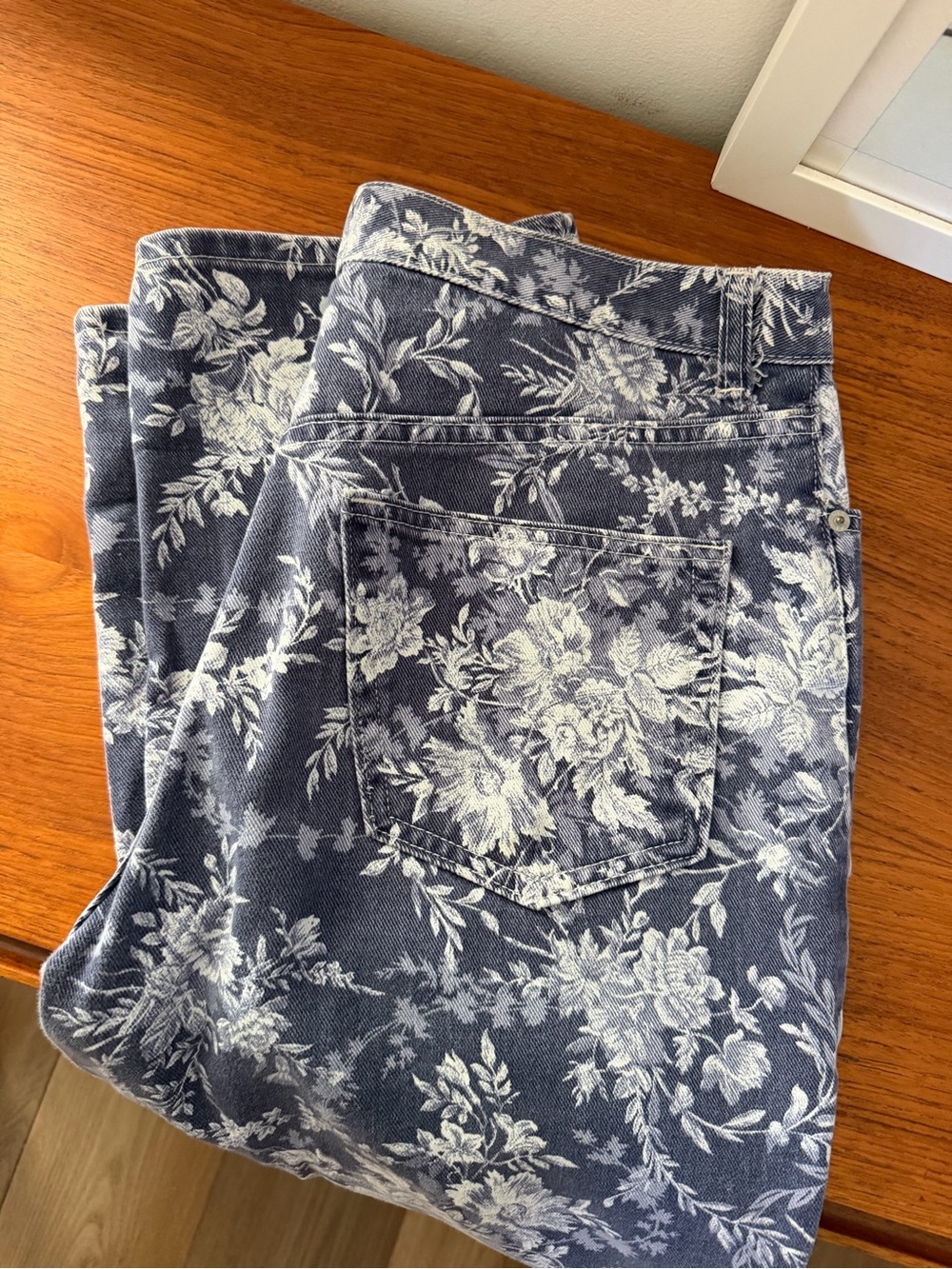 Vintage, 90’s Gap Floral Jean, 12
